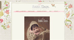 Desktop Screenshot of bobbisloanphotography.com